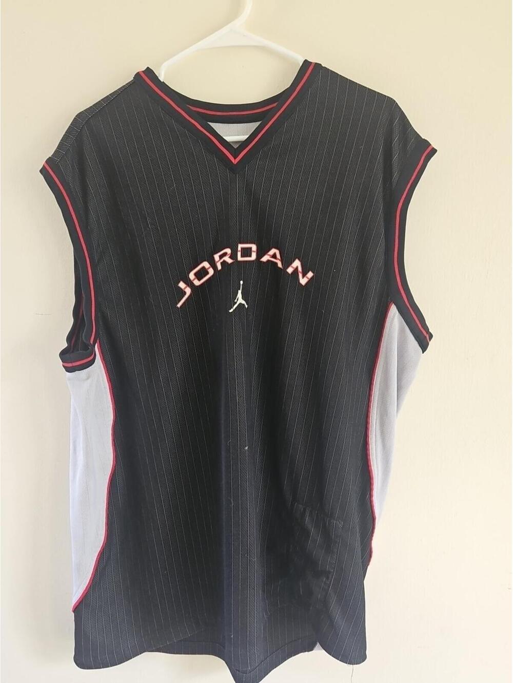 Jordan Brand Flight Jumpman Basketball Jersey Vintage Y2K, Size XL Sleeveless
